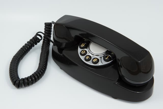 GPO Audrey Retrotelefon - Sort
