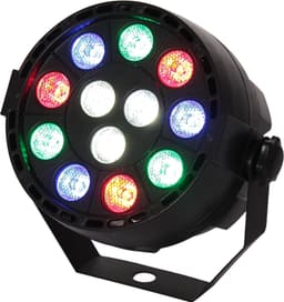 Ibiza LED PAR lampor 12 x 1W RGBW