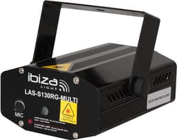 Ibiza Mini Firefly Laser - Svart