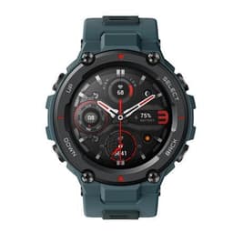 Amazfit T-Rex Pro älykello, GPS (satelliitti), AMOLED-näyttö, kosketusnäyttö, sykemittari, aktiivisuuden seuranta 24/7, vedenpitävä, Bluetooth, teräksensininen