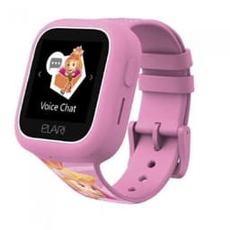 ELARI FixiTime LITE 1.4", Smart-ur, GPS (satellit), ISP, Touchscreen, Pulsmåler, Bluetooth, Wi-Fi, Pink