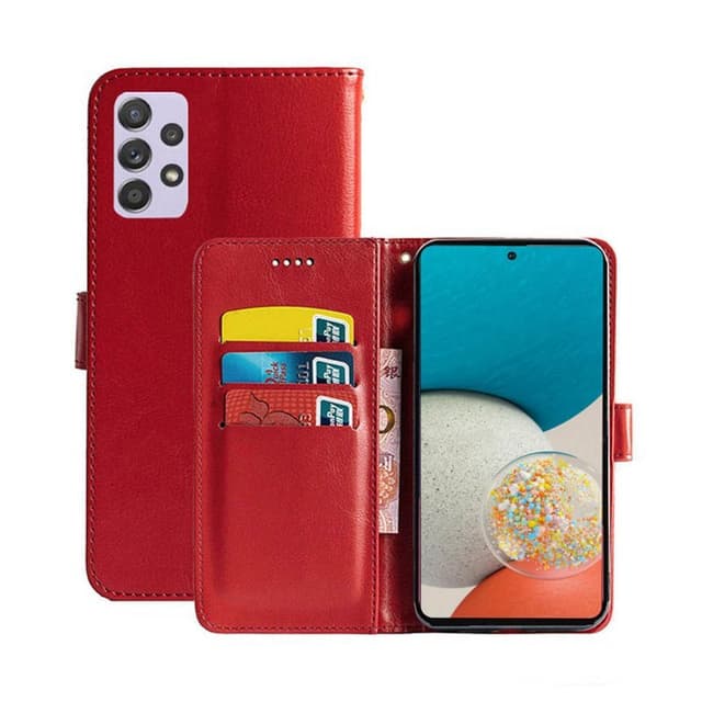 Wallet Cover 3-kort Samsung Galaxy A53 5G  - rød
