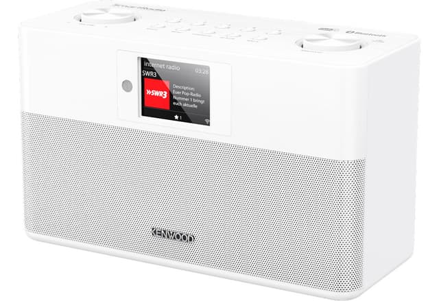 Kenwood CR-ST100SW Internet/DAB+, BT, Hvid