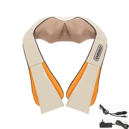 Sähkökäyttöinen Shiatsu-hierontatyyny niskalle/hartialle Beige