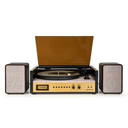 Crosley Coda platespiller med høyttalere (svart)