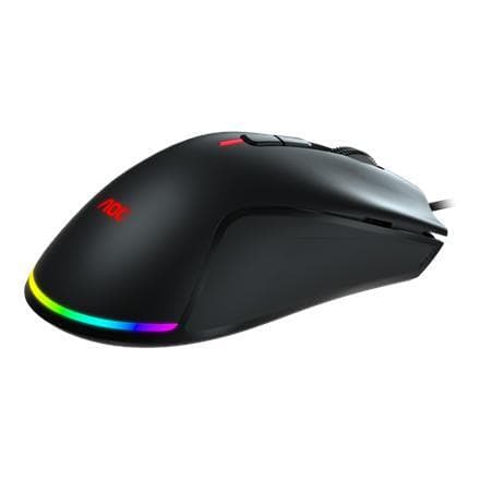 AOC Gaming Mouse GM530B Kabelført, 16000 DPI, USB Type-A, Sort
