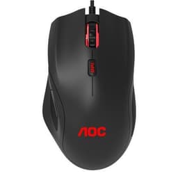 AOC Gaming Mouse GM200 kablet, 4200 DPI, USB 2.0, svart