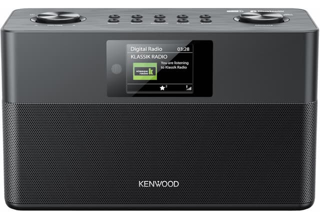 Kenwood ST80DAB-B DAB+, BT, Sort