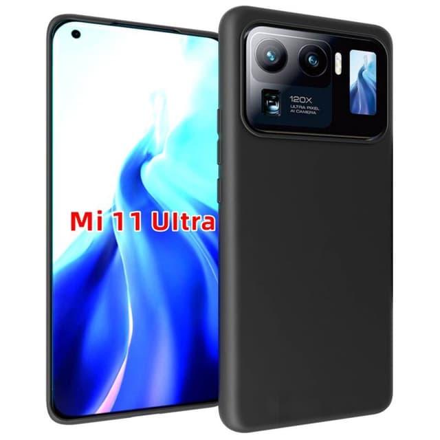 Silikon skal svart Xiaomi Mi 11 Ultra