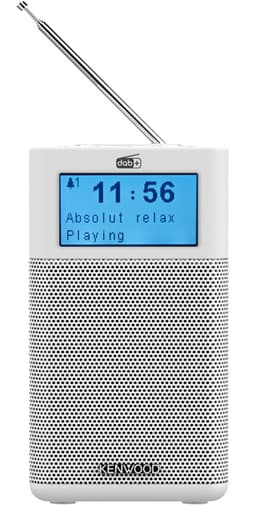 Kenwood CR-M10DAB-W FM,DAB+, Bluetooth, Hvit