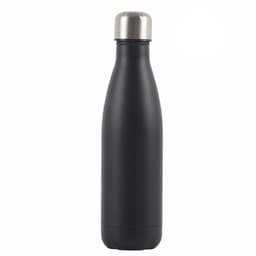 Vannflaske 500 ml rustfritt stål - Svart