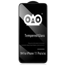 9H tempererat skärmskydd till iPhone X / XS