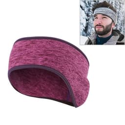 Headband / Otsapanta korvien lämmittimellä - Punainen