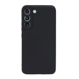 Samsung Galaxy S22 Plus  Flytande silikonskydd mobilskal- Black