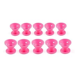 Silicone Hair Curler Large 10-pakning