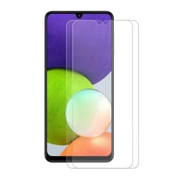 Näytönsuoja karkaistua lasia Samsung Galaxy F22 / M22 - 2-pakkaus
