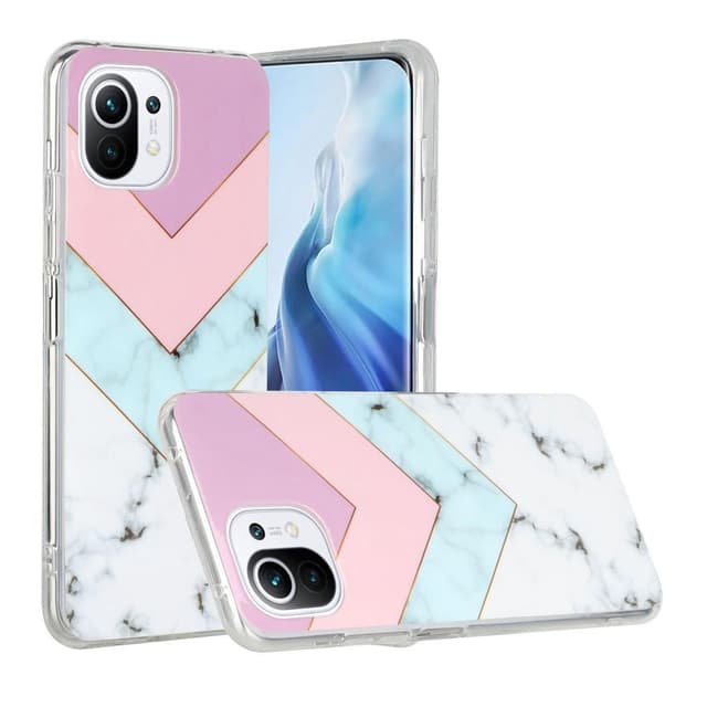 SKALO Xiaomi Mi 11 Lite Marmor TPU-skal - Motiv 10