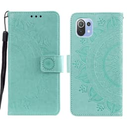 SKALO Xiaomi Mi 11 Lite Mandala Plånboksfodral - Turkos