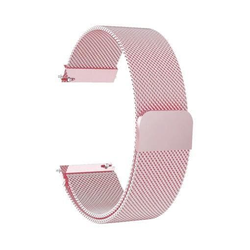 SKALO Milanese Loop till Samsung Watch Active2 40mm - Rosa