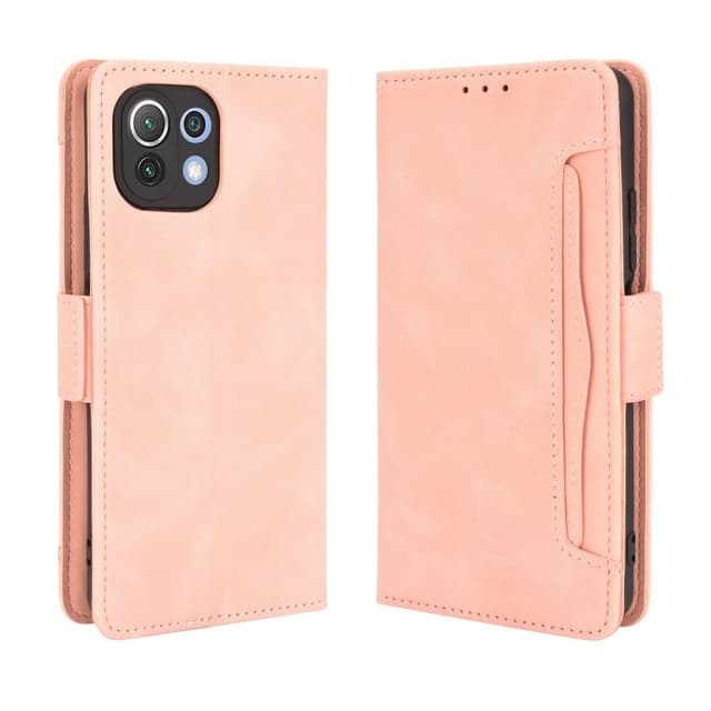 SKALO Xiaomi Mi 11 Lite 6-RUM Pungetaske - Pink