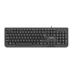 Natec Keyboard, Trout, US Layout, Slim, Black