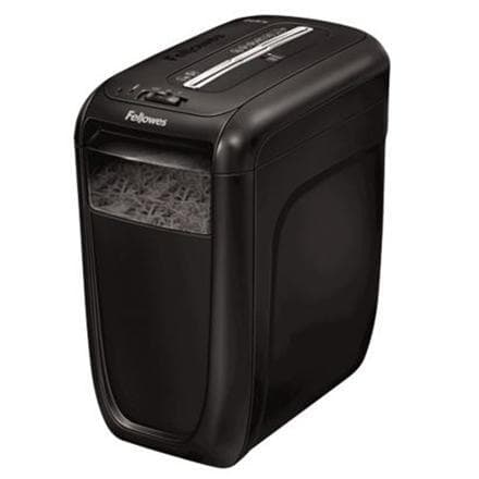 Fellowes Powershred 60Cs Svart, 22 L, Kreditering av kreditkort, Garan