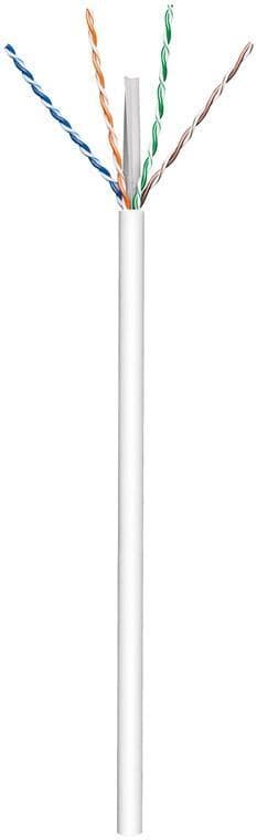 CAT 6 netværkskabel, U/UTP, hvid