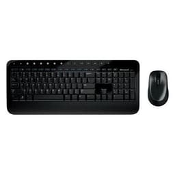 Microsoft tastatur og mus Desktop Wireless, mus inkludert, DA/FI/NO/SV, trådløs tilkobling, svart