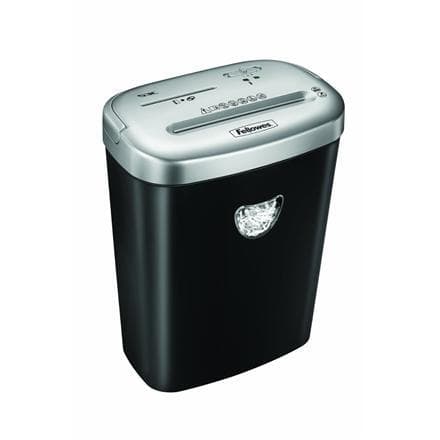Fellowes Powershred 53C Svart, 23 L, Strimlad CD-skivor, Kreditering a