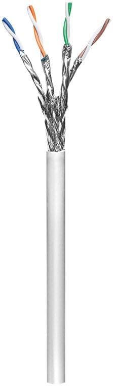 Goobay CAT 6 nätverkskabel, S/FTP (PiMF), grå