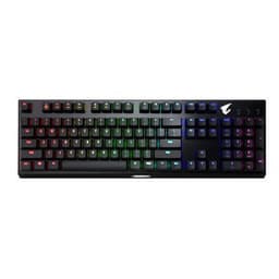 Gigabyte AORUS K9 Mekanisk spilltastatur, USB 2.0, Tastaturoppsett EN, Kablet