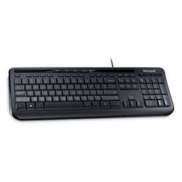 Microsoft Wired Keyboard 600 ANB-00018 Standard, Wired, Tastaturlayout RU, Trådløs forbindelse nr., Sort, Numerisk tastatur
