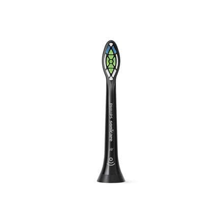 Philips Tannbørstehoder HX6068/13 Sonicare W2 Optimal White Heads, For voksne, Antall børstehoder inkludert 8, Sonic-teknologi, Svart