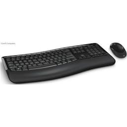 Microsoft Comfort Keyboard 5050 PP4-00019 Tastatur og mus, Trådløs, Tastaturoppsett EN, USB, Svart, Nei, Trådløs tilkobling Ja, Mus inkludert, Engelsk, Numerisk tastatur, 829 g