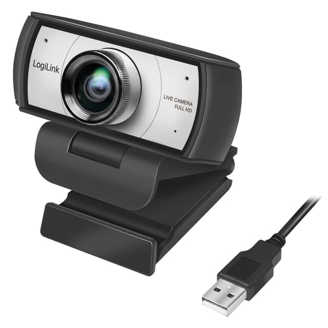 Konferens-Webbkamera 1080p 120° 2x mic