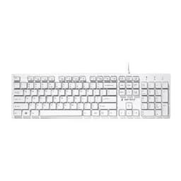 Gembird Multimedia "Chokolade" Tastatur KB-MCH-03-W UBS Tastatur, Kablet, Tastaturlayout USA, Hvid