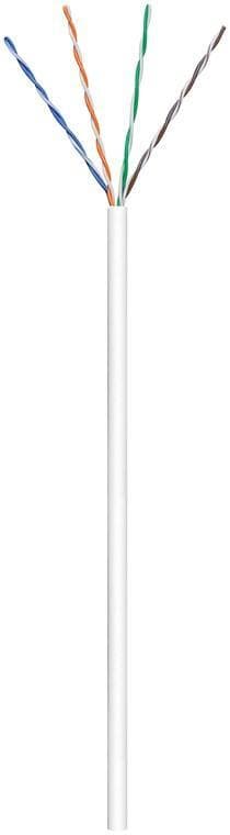 CAT 6 nätverkskabel, U/UTP, vit