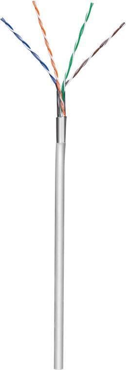 Goobay CAT 5e verkkokaapeli, F/UTP, harmaa