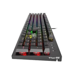 Genesis THOR 300 Gaming -tastatur, RGB LED -lys, USA, svart, kablet