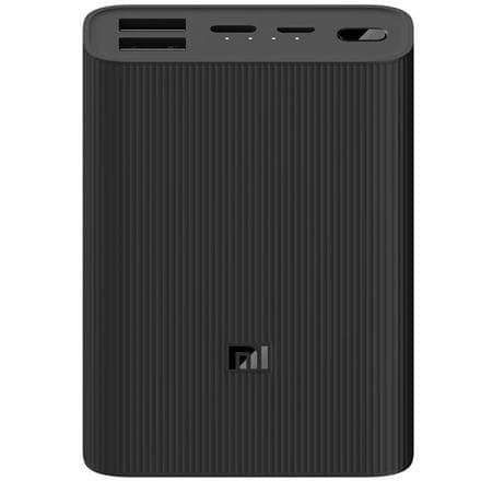 Xiaomi Mi Power Bank 3 Ultra Compact 10000 mAh, Sort
