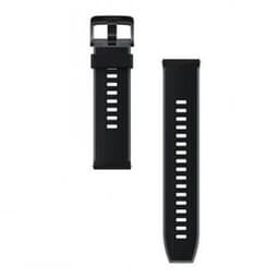 Huawei Watch GT (46mm)/Watch 3 EasyFit Fluoroelastomer Strap (Sort), EasyFit 2-22F0 Huawei