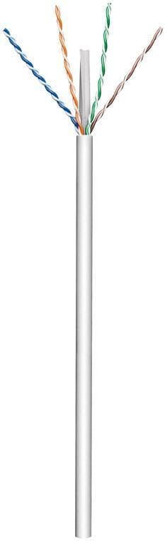 CAT 6 nettverkskabel, U/UTP, grå