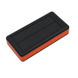 Solcelle oplader powerbank med solceller 20000 mAh Sort / orange