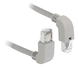 Delock netværkskabel RJ45 Cat.5e SF / UTP opad / nedad vinklet 0,5