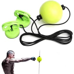 Bokseball som festes med sugekopper