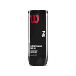 Wilson X3 Speed padelbolde - 3-pak