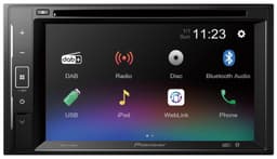 Pioneer AVH-A240DAB - CD/DAB+/Bluetooth og touch skærm