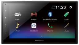 Pioneer DMH-A340DAB Multimedieavspiller-  Bluetooth / DAB+