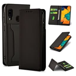 Mobildeksel med kortlomme og magnetisk feste til Samsung Galaxy A30