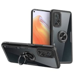 Beskyttelsedeksel med metallplate og støttering til Xiaomi Mi 10T Pro 5G